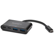 KENSINGTON USBC PORT 30 CH1000 4 PORT HUB BLACK