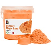 EC SENSORY MAGIC SAND ORANGE 1KG TUB