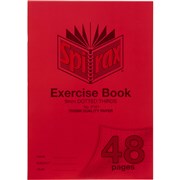 SPIRAX EXERCISE BOOK P101 A4 48 PAGE 9MM DOTTED THIRDS