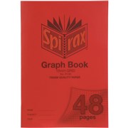 SPIRAX GRID BOOK P130 A4 48 PAGE 10MM RULED