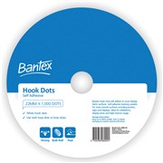 BANTEX HOOK ONLY DOTS 22MM SPOTS PACK OF 1000