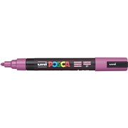 UNI POSCA POSTER MARKER PC5M 25MM MEDIUM BULLET RASPBERRY PAINT MARKER