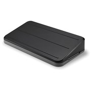 KENSINGTON SPACE SAVING FOOTREST 420W X 230D X 6579MMH BLACK