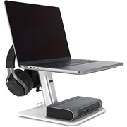 KENSINGTON SMARTFIT UNIVERSAL ORGANISING LAPTOP RISER 16 INCH GREYSILVER