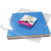RAINBOW KINDER SQUARES GLOSS 254MM 84GSM ASSORTED PACK OF 360