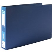 A3 2D 38MM BINDER BLUE OBLONG LANDSCAPE PVC BANTEX 1268201