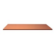 Rapidline Melamine Rectangle Table Top Only 25mm Thick 1200Wx600D Cherry