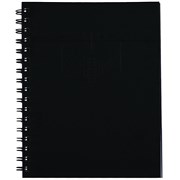 SPIRAX 511 NOTEBOOK HARDCOVER 100 LEAF 225X175MM A5 BLACK