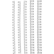IBICO WIRE 21 LOOP 10MMM BLACK COIL  65 SHEET CAPACITY 38  COMB BX100