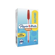 PEN PAPERMATE INKJOY 50100 BALLPOINT MEDIUM RED BX50