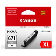 CANON CLI671XLGY INK CARTRIDGE Grey Extra Large