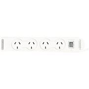 POWERPLUS POWERBOARD 4 OUTLET Master Switch  Overload