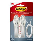 3M CORD BUNDLERS  COMMAND ADHESIVE 2 BUNDLERS 3 STRIPS PACK2 17304anz
