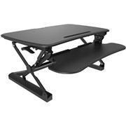 SYLEX ARISE DESKALATOR Workstation 680x580mm Black