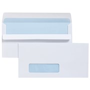 CUMBERLAND WINDOWFACE ENVELOPE 11B 90x145 Self Seal 601214 140016