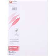QUILL A4 PARCHMENT PAPER 89gsm White Ivory PK100