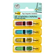 POSTIT TAPE FLAGS SIGN HERE 684SH ASSORTED COLOURS SMALL MINI ARROWS