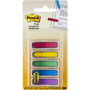 POSTIT 684ARR1 ARROWS BLUE GREEN PURPLE RED  YELLOW 12MMX437MM PK100