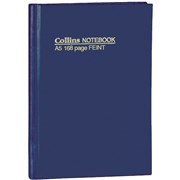 A5 NOTEBOOK FEINT 168PG 05500