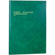 61 ACCOUNT BOOK A4 10 MONEY COLUMN GREEN ANALYSIS 13075