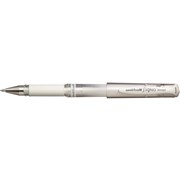UNIBALL SIGNO BROAD ROLLERBALL WHITE INK UM153  WHITE  PEN