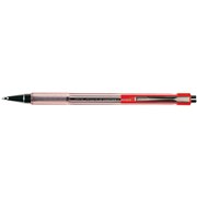 PILOT BP145 RETRACTABLE PEN BALLPOINT MEDIUM RED