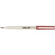 ARTLINE 210 FINELINER PEN RED 06MM TIP 