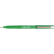 ARTLINE 200 FINELINE PEN GREEN 04MM TIP 