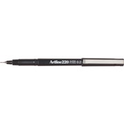 ARTLINE 220 FINELINER PEN BLACK 02MM TIP 