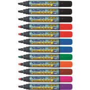 ARTLINE 579 DRYSAFE WHITEBOARD MARKER ASSORTED 8 COLOURS BOX 12 CHISEL
