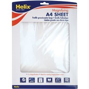 HELIX A4 MAGNIFYING SHEET A4 210x280mm