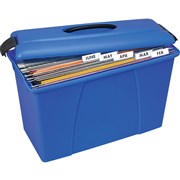CRYSTALFILE CARRY CASE Blue
