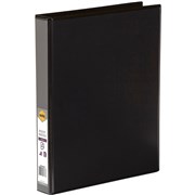 A4 4D RING 25MM BLACK INSERT BINDER  5404002 2731410