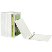 A4 4D RING 65MM WHITE INSERT BINDER  5446508 2736407 A239 100851644