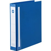 A4 2D 38MM BLUE BINDER DELUXE MARBIG EXTRA STRENGTH 5902001 PVC acorn