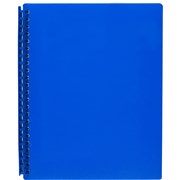 A4 MARBIG REFILLABLE DISPLAY BOOKS BLUE 20 POCKET 31802