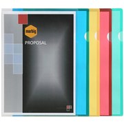 A4 LETTER FILE POLY YELLOW BX100