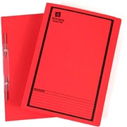 AVERY SPIRAL SPRING ACTION FILES RED PRINTED BLACK