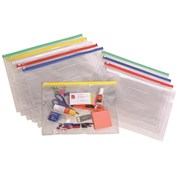 A4 MARBIG CLEAR CASES 335X245MM BLUE