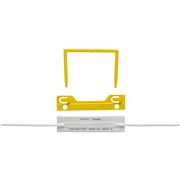 UNISTAT TUBECLIP FILE FASTENER AVD 44009Y BX100 YELLOW
