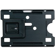 RIGID ID CARD HOLDERS SECURITY WITH ADJUSTABLE CLIP PK10