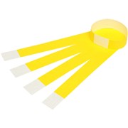 REXEL WRIST BANDS With Serial Number Fluoro Yellow pk100