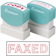 XSTAMP CXB FAXED RED 1346