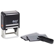 DESKMATE DIY STAMP KIT 6 Lines 34mm Text Black