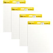 POSTIT 559VAD EASEL PADS SUPER STICKY 635X775MM WHITE PK4