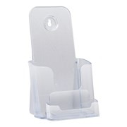 DEFLECTO BROCHURE HOLDERS DL FREE STANDING  WALL MOUNT WITH BUSINESS CARD HOLDER