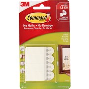 3M PICTURE HANGING STRIP 17202 SMALL PK4