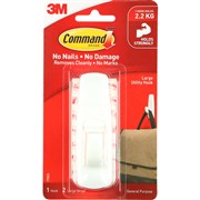 COMMAND 17003 LARGE HOOK WITH ADHESIVE 1 PER PACK