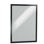 DURABLE MAGAFRAME SIGN HOLDER A3 ADHESIVE BACK BLACK PACK 2