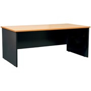 LOGAN DESK 1500X750 Beech  Ironstone